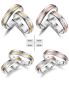 Preview: SET-BICOLOR-SILBER
